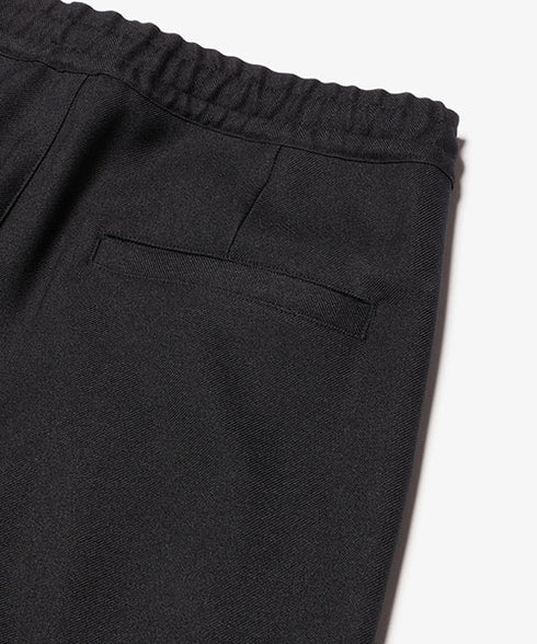 MR.OLIVE/RETRO POLYESTER TWILL / EASY TWO PLEATS STA-PREST WIDE PANTS ミスターオリーブ/レトロポリエステルツイル/イージースタプレストワイドパンツ